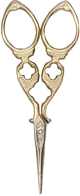 POSH Living 復古懷舊小剪刀, 金十字 金色, 1個