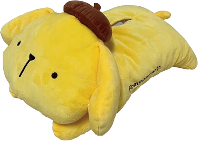 Sanrio 三麗鷗 布丁狗趴姿面紙套 布丁狗 SPN2078, 布丁狗 黃色