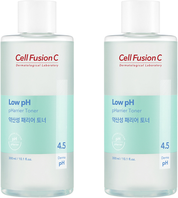 셀퓨전씨 약산성 패리어 토너, 300ml, 2개