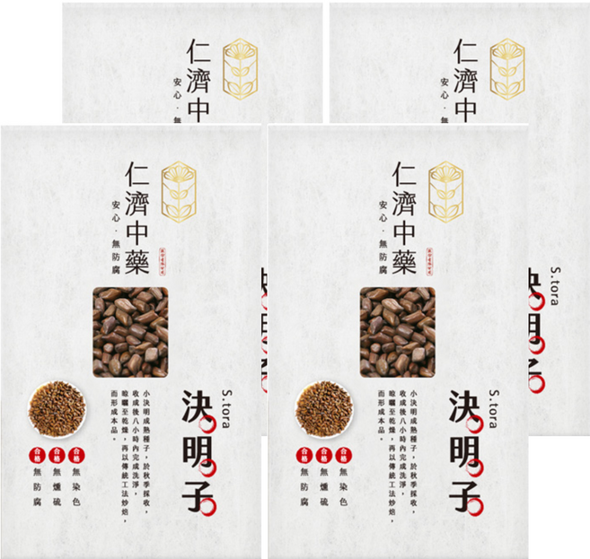 仁濟中藥 決明子, 200g, 1入, 4盒