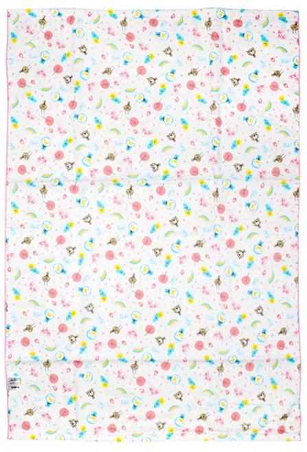 PUKU 藍色企鵝 印花紗布大浴巾 70*100cm