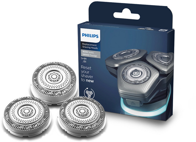 필립스 SkinIQ S9000 교체용 면도날, SH91/51, 1개