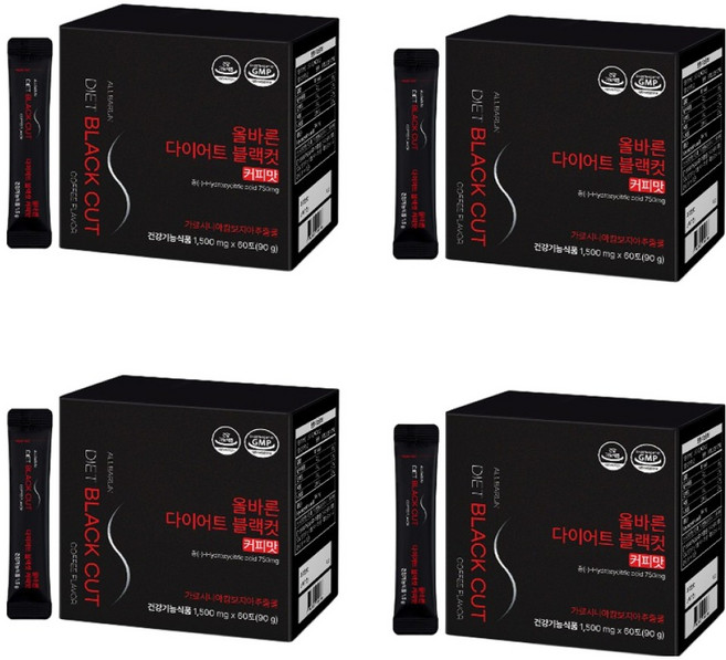 藤黃果咖啡 Black Cut, 90g, 4盒