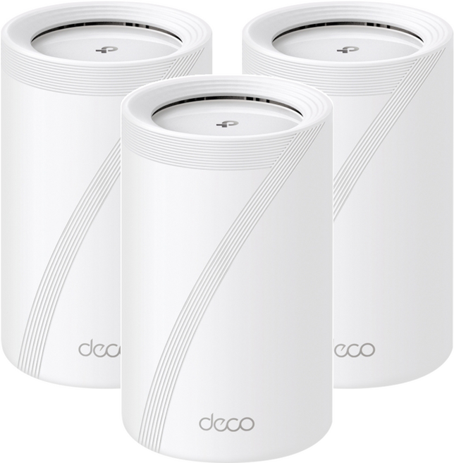 tp-link 真Mesh 三頻無線路由器3件組 WiFi 7 BE11000 2.5G, 1套, Deco BE65