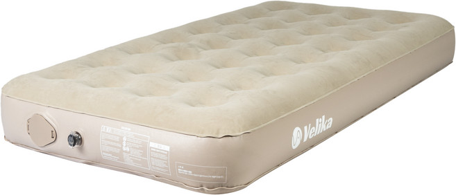 벨리카 내장 에어펌프 캠핑 휴대용 자충 에어매트 AMS-01, 파인 베이지