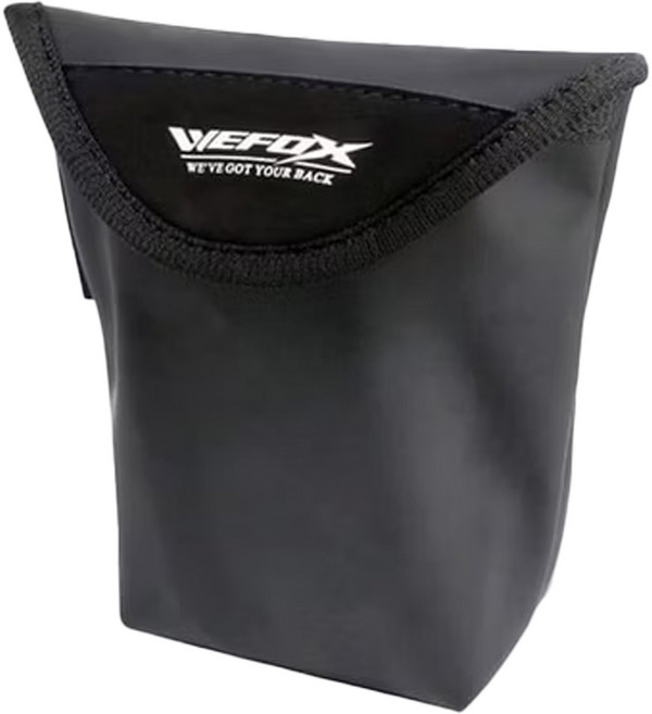 敬多路亞 WEFOX 鉅灣 護衛君士 收納袋 防磨損 防潑水 小烏龜 紡車 電捲 VFOX 捲線器包 6000型以下, 黑色, 1個