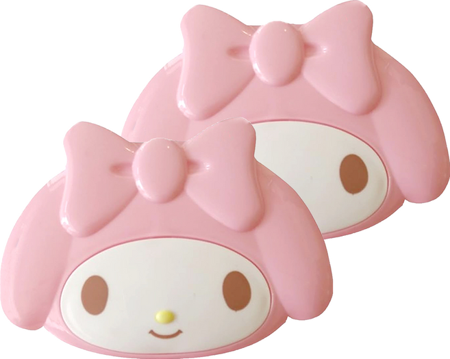 日本 friend 肥皂盒附蓋, 美樂蒂 My Melody, 2個