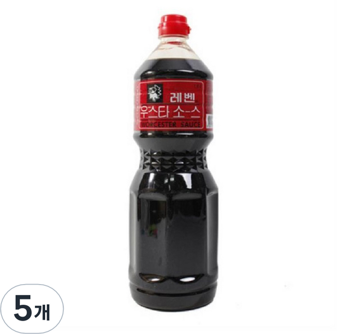 레벤 우스타 소스, 1.8L, 5개