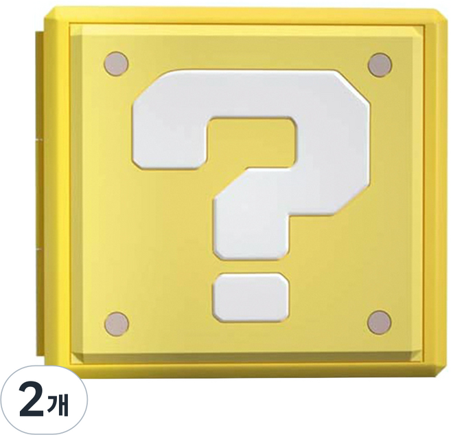 대한 닌텐도 스위치 칩 카트리지 케이스 게임팩 보관함, ND-105, 물음표, 2개