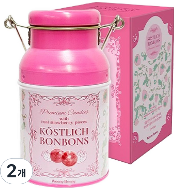 Weeny Beeny Questlich Bonbon 草莓糖果, 95g, 2個