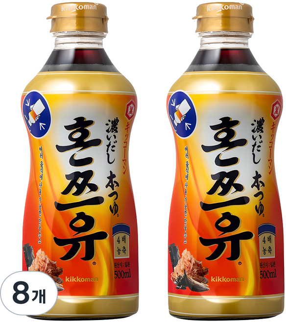 기꼬만 혼쯔유, 500ml, 8개