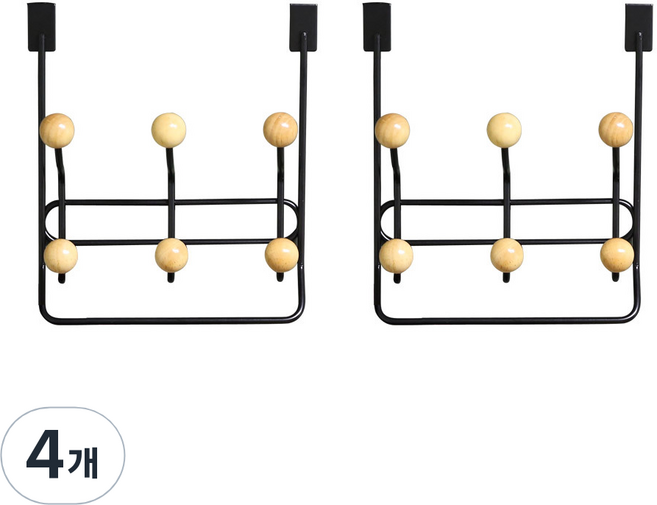 우드오버더도어훅6구, 4개