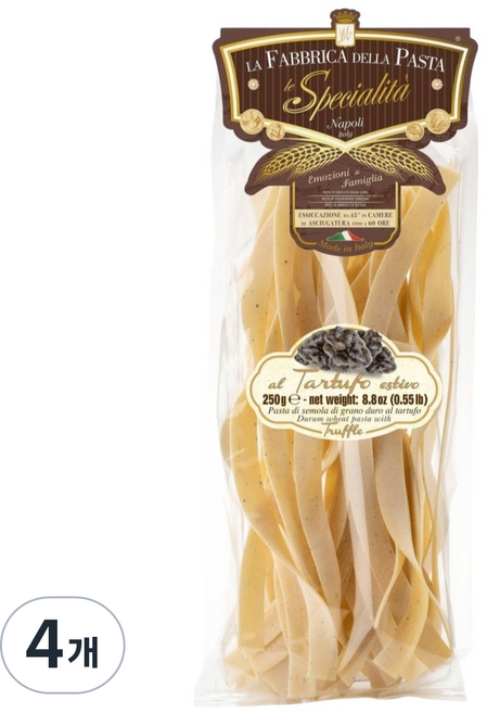 라파브리카델라 디 그라냐노 트러플 파스타, 4개, 250g