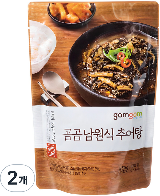 곰곰 남원식 추어탕, 450g, 2개