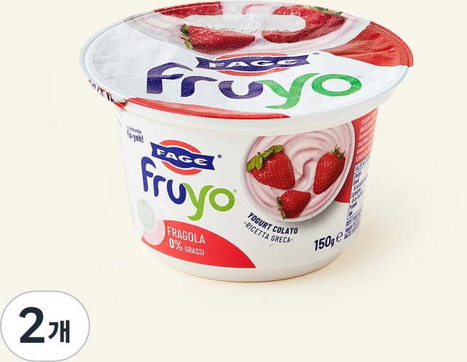 파예 프루요 그릭 요거트 딸기, 150g, 2개