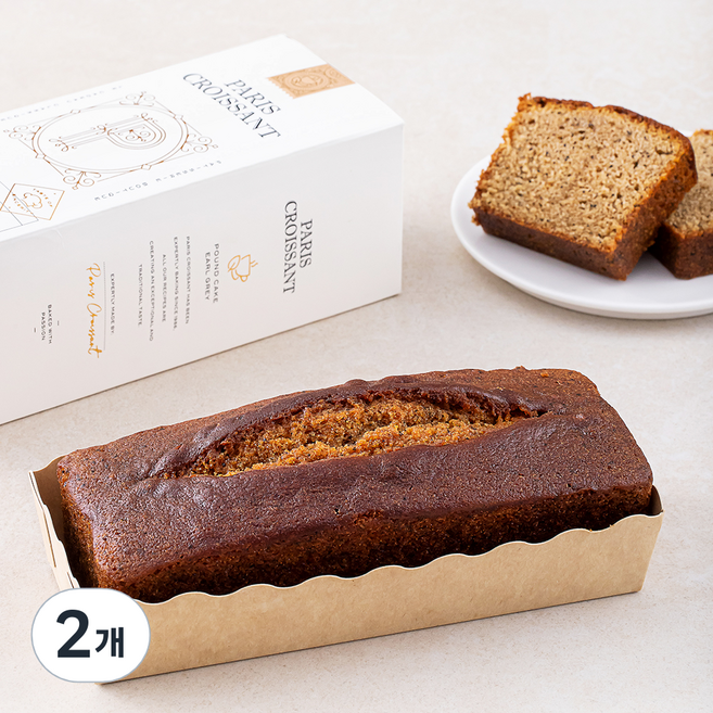 파리크라상 얼그레이 파운드 케익, 433g, 2개
