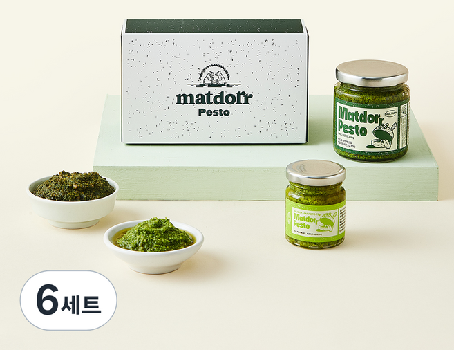 맷도르 페스토 실속 선물세트 275g, 6세트