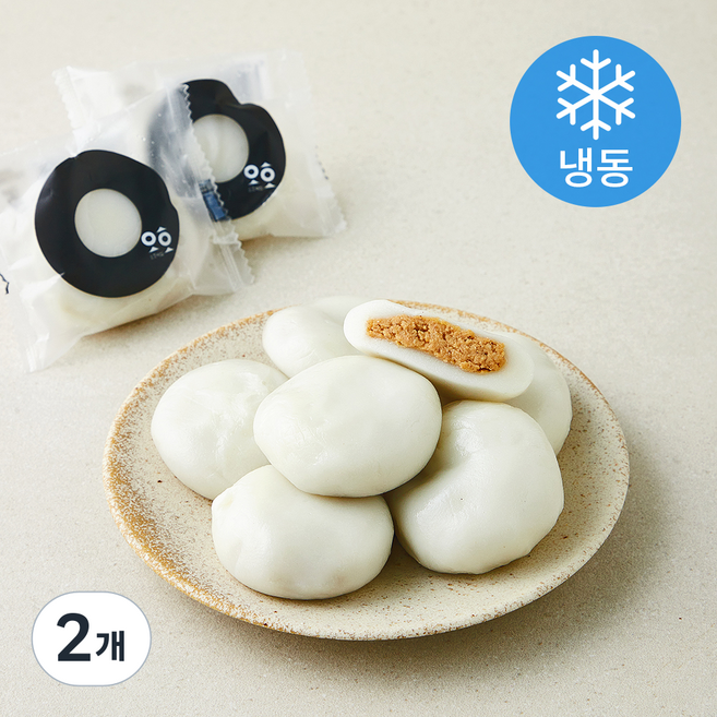 오호떡집 흰깨 알꿀떡 (냉동), 50g, 2개, 7개입