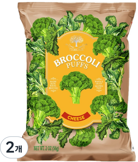Temole 花椰菜起司泡芙, 2個, 56g