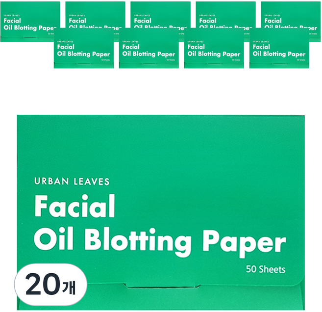 어반리브즈 마 기름종이, 50개입, 20개