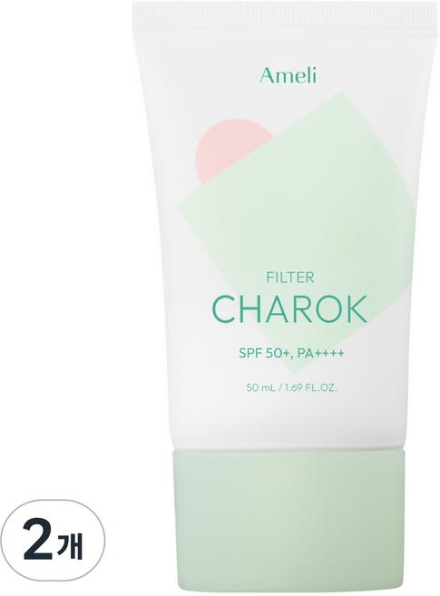 Ameli Complement系列 茶葉濾鏡防曬乳 SPF50+ PA++++, 50ml, 2個