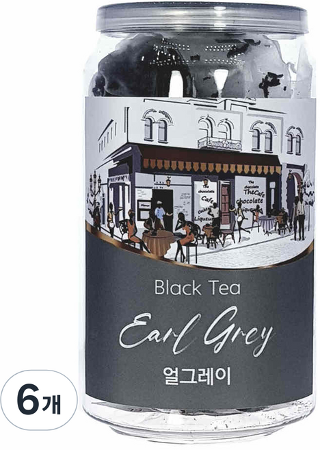 티스페이스 프리미엄 얼그레이 홍차, 6개, 1g