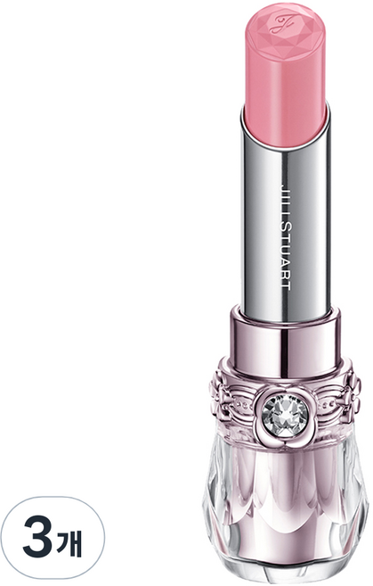 JILLSTUART Beauty Blossom潤唇膏, 01 嬰兒花瓣, 3個, 3.6克