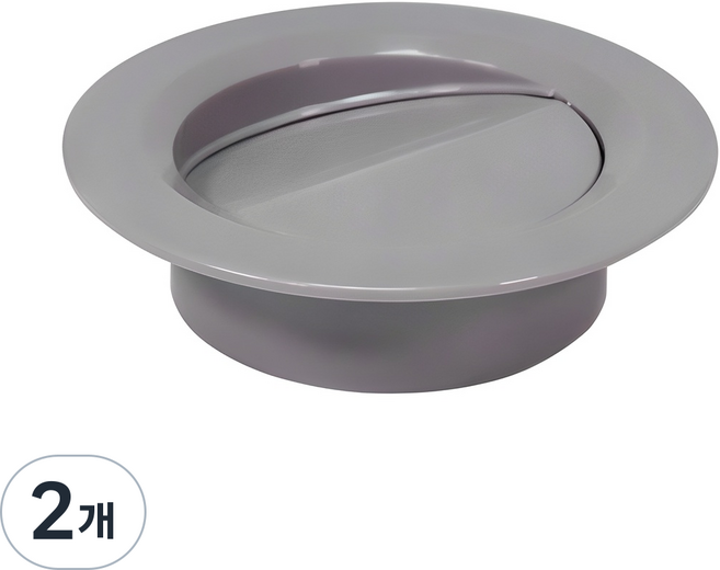 하니생활용품 싱크대 자동 배수구 덮개 소, 2개