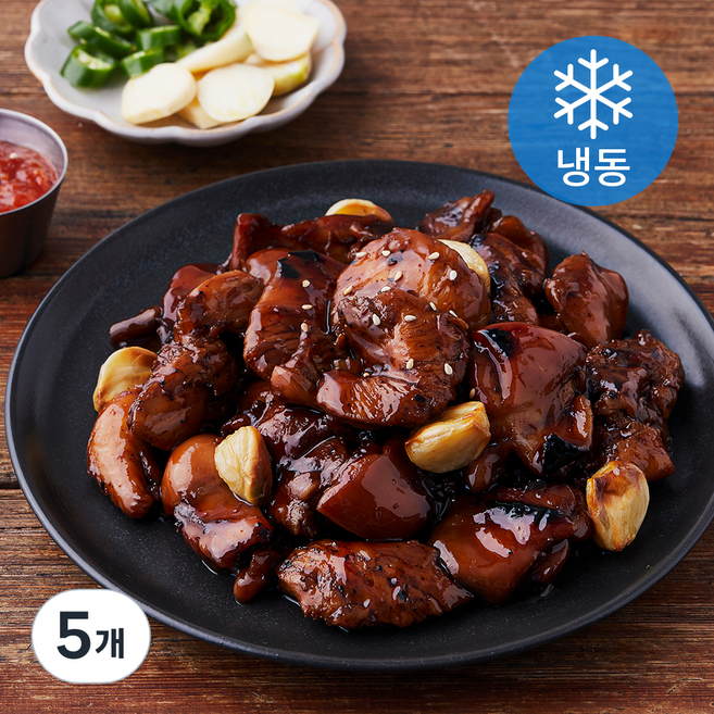 마니커 연탄 닭불고기 간장맛 (냉동), 500g, 5개
