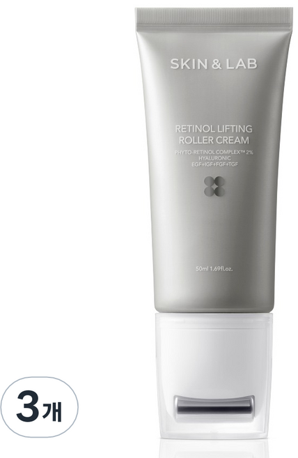 SKIN&LAB 視黃醇緊緻滾輪霜, 50ml, 3條