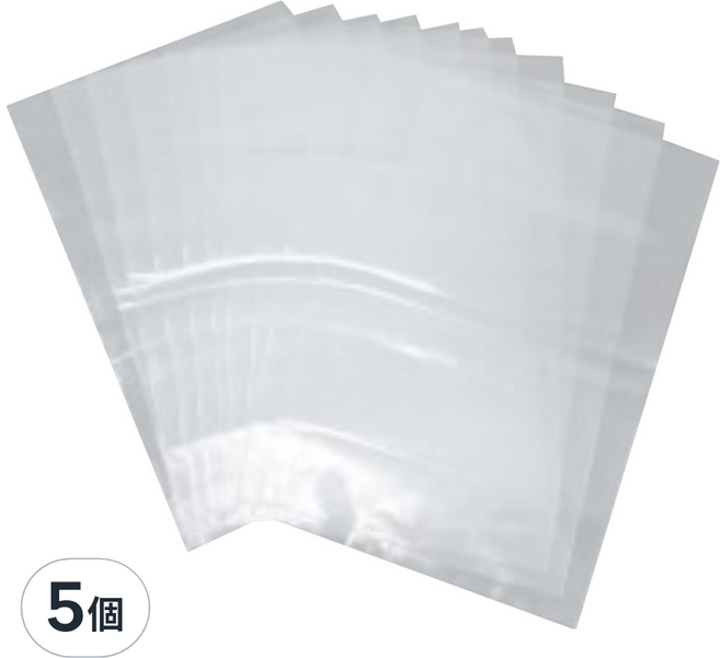 PE塑膠袋 2.2kg, 18 x 20cm, 1入, 5包