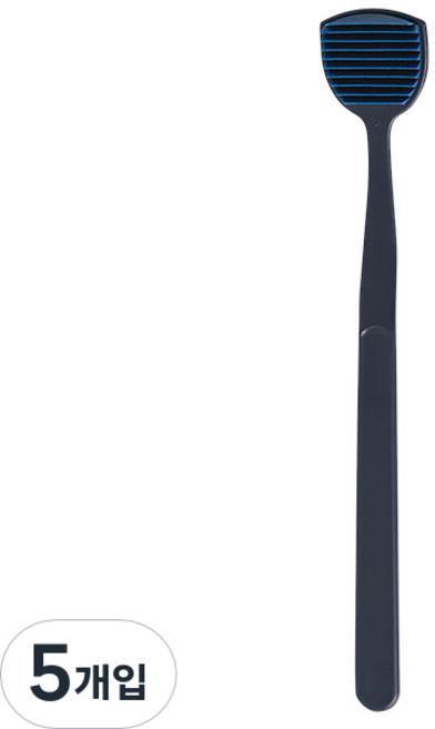 생활도감 10중 스크래퍼 혀클리너 블루, 5개