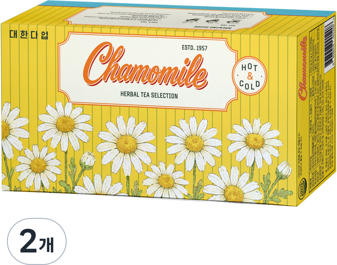 대한다업 캐모마일차, 1g, 2개, 100개입