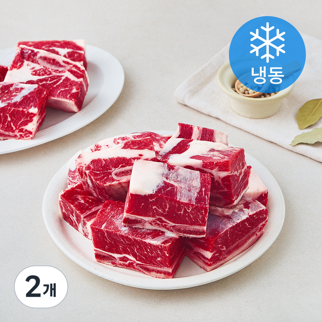 미국산 초이스 찜갈비 (냉동), 2개, 2.5kg