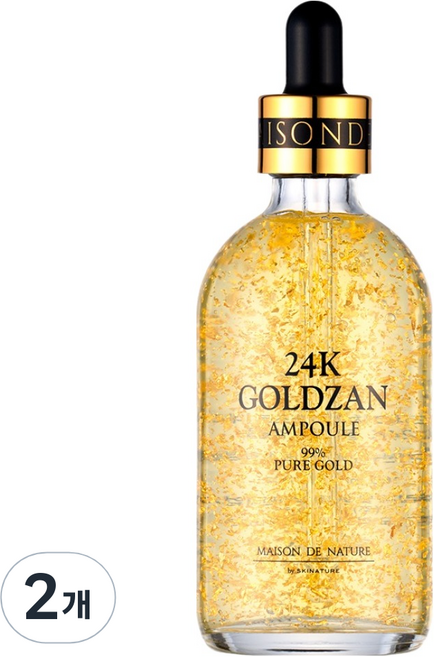 SKINATURE Maison de Nature 24K 黃金療法安瓶, 2個, 100ml