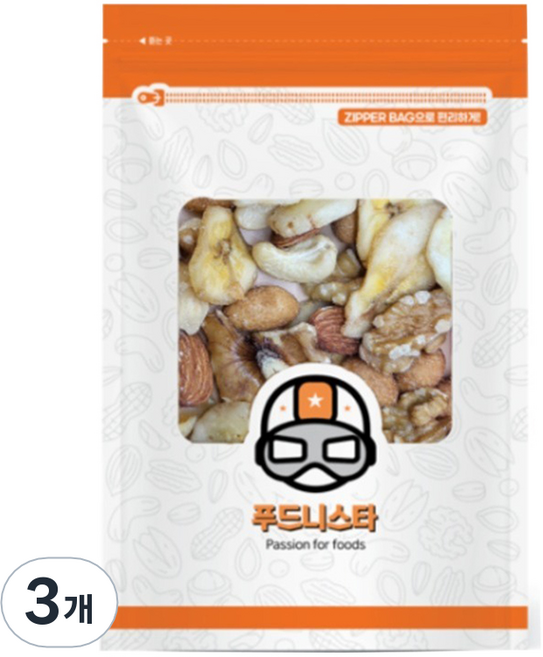 Foodnista 特級綜合堅果, 3個, 1kg