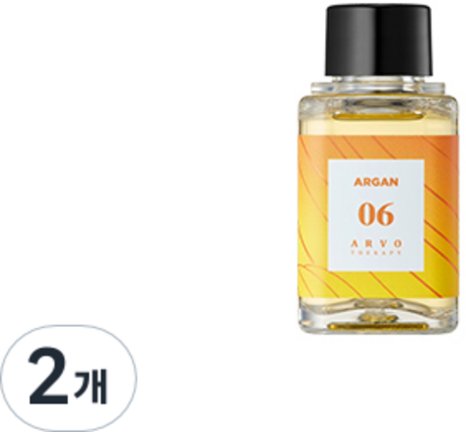 에이르보 06 아르간 헤어오일, 20ml, 2개