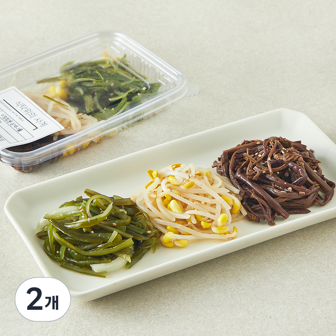 식탁위의사계 비빔밥용 삼색나물, 100g, 2개
