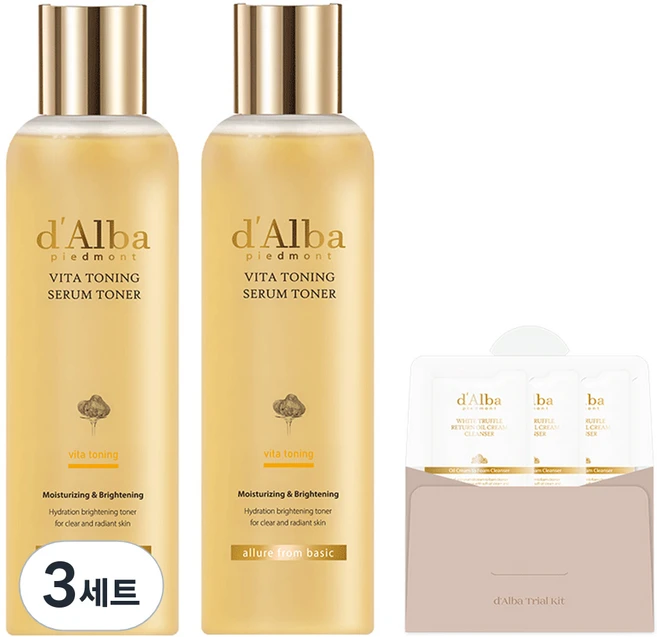 달바 비타 토닝 세럼 토너, 180ml, 6개 - 쿠팡