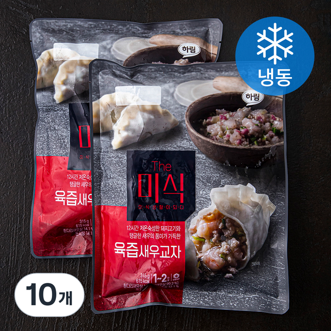 더미식 육즙새우교자 (냉동), 315g, 10개