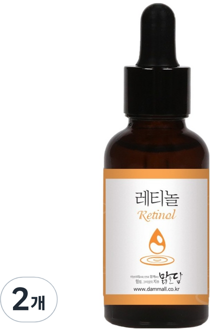 맑을담 레티놀 비타민A 앰플, 2개, 30ml