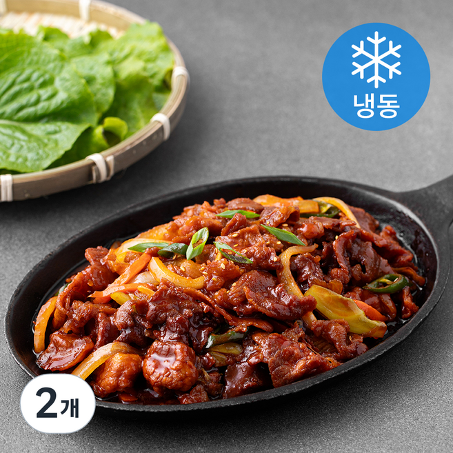 청춘불판 제육볶음 (냉동), 500g, 2개