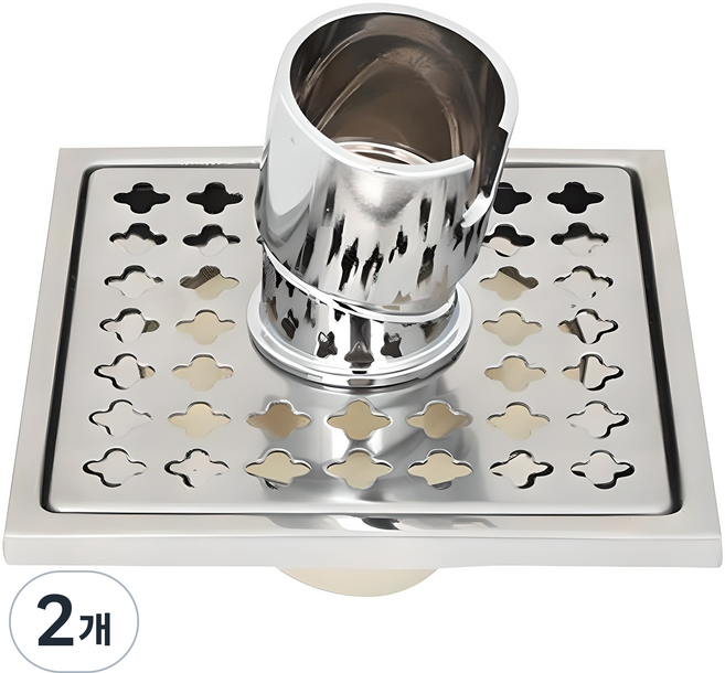 코시나 세탁 겸용 유가 커버 배수구 용품, 2개