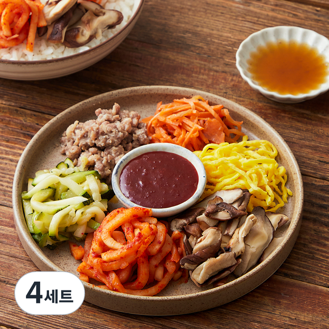 프레시지 2인 불고기 비빔밥용 세트, 311g, 4세트
