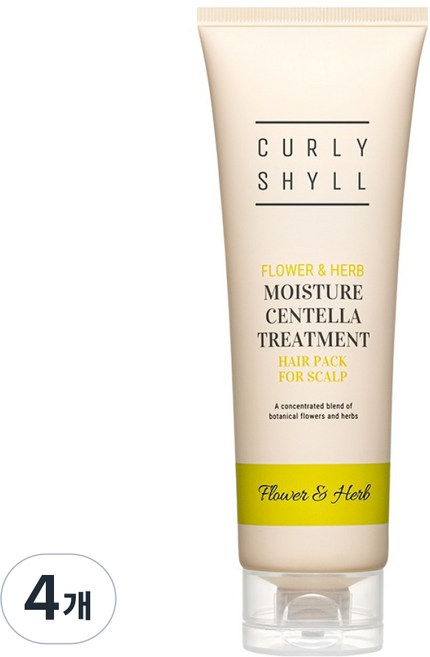 커리쉴 모이스처 센텔라 트리트먼트, 4개, 250ml
