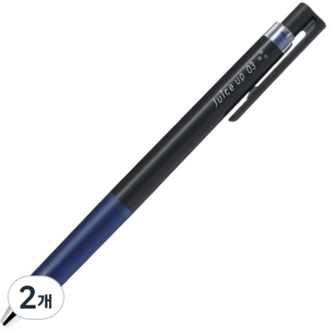 파이롯트 쥬스업 볼펜 0.3mm, 블루블랙, 2개