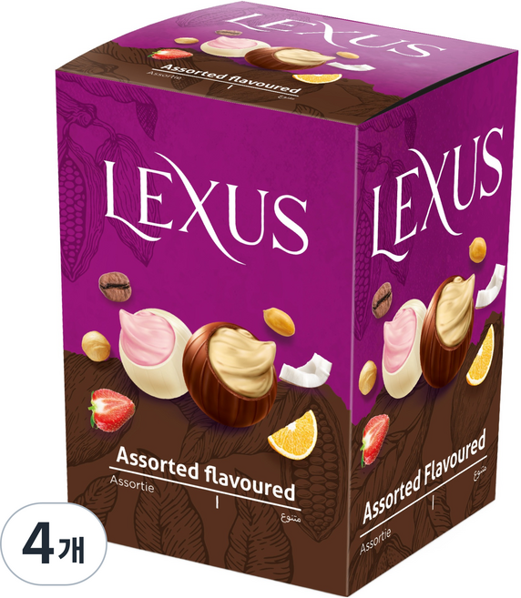 렉서스 어쏘티드 초콜릿, 1.62kg, 4개