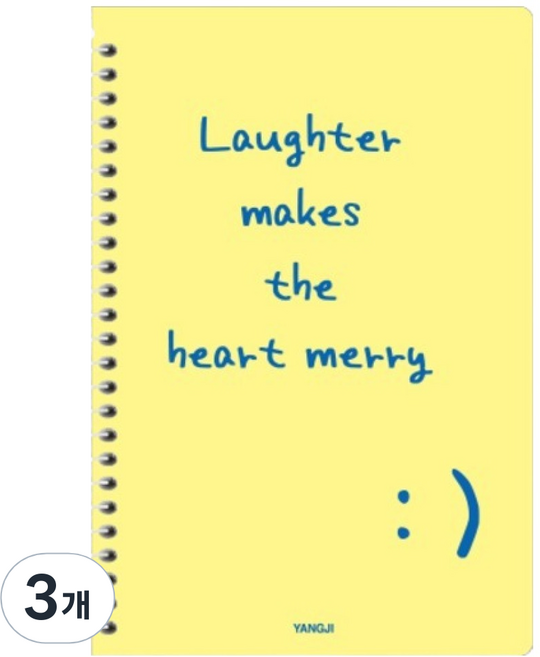 양지다이어리 스프링노트 대 2호, 3개, 랜덤발송