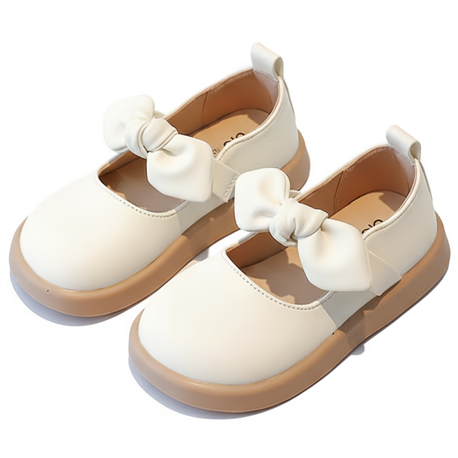FASHION I LOVE YOUR SHOES 蝴蝶結女童皮鞋 32碼