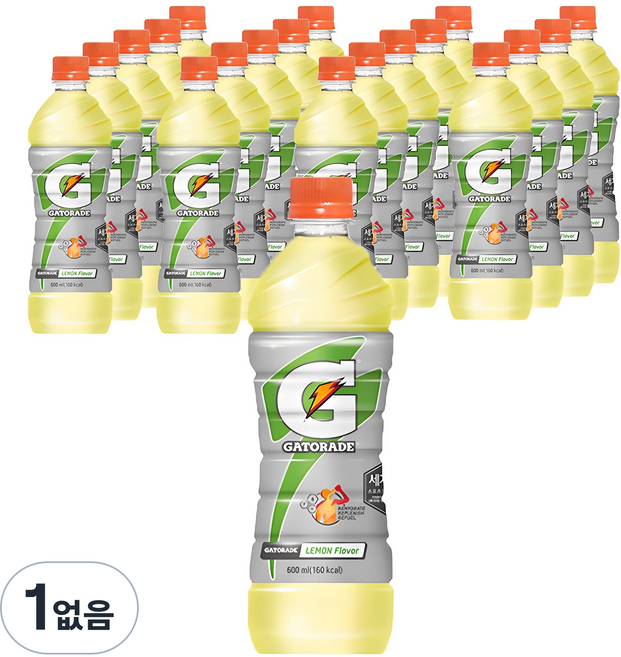 게토레이 레몬, 600ml, 100개